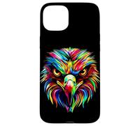 Aigle Pop Art Couleurs Vives Aigle Royal Fauconnier Chasseur Coque pour iPhone 15 Plus