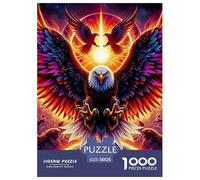 Aigle Puzzle Élégant Adapté Aux Soirées Relaxantes chez Soi, Construit Autour De Fantastique pour Offrir Un Défi Mesuré Et Une Expérience Apaisante 38x26cm/1000pcs
