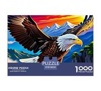Aigle Puzzle Premium Adapté Aux Soirées Sereines chez Soi, Construit Autour De Fantastique pour Offrir Un Défi Mesuré Et Une Expérience Relaxante Continue 38x26cm/1000pcs