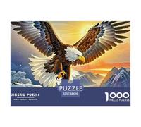 Aigle Puzzle Premium Adapté Aux Soirées Sereines chez Soi, Construit Autour De Fantastique pour Offrir Un Défi Mesuré Et Une Expérience Relaxante Continue 38x26cm/1000pcs