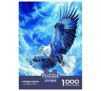 Aigle Puzzles 1000 Pieces Cadeau Unique Jeu Éduchatif Challenge Toy À De Qualité Supérieure Peinture Art pour Adultes Enfants 38x26cm/1000pcs