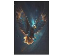 Aigle Puzzles Adulte 1000 Pieces Cadeau Famille Puzzle Classique 3D EnfantsJouet en Bois Cadeau Unique 78×53cm