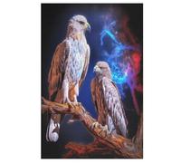 Aigle Puzzles Adulte 1000 Pieces Cadeau Famille Puzzle Classique 3D EnfantsJouet en Bois Cadeau Unique 78×53cm