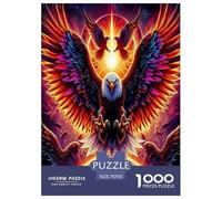 Aigle Puzzles Jeu De Puzzle Activités Familiales Stimulantes 1000 Pieces bêtes féroces Puzzles Classiques Qualité Premium pour Adultes 70x50cm/1000pcs