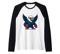 Aigle Rebelle du Pouvoir et de l'indépendance Manche Raglan