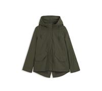 Aigle - Retroblooma Hooded Parka Fishtail MTD - Parka femme Avocat - FR 38