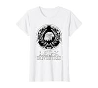 Aigle Romaine SPQR Legio X Equestris T-Shirt Graphique avec Valeur, Femme, Blanc, M