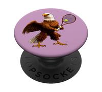 Aigle Tennis/Joueur de Tennis Adler PopSockets PopGrip Adhésif