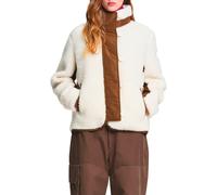 Aigle - Veste sherpa en laine mélangée - Sherpa Button-Up Fleece Jacket W Milk CB en Nylon - Taille 38 FR - Blanc Blanc 38 FR