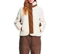 Aigle - Veste sherpa en laine mélangée - Sherpa Button-Up Fleece Jacket W Milk CB en Nylon - Taille 40 FR - Blanc Blanc 40 FR