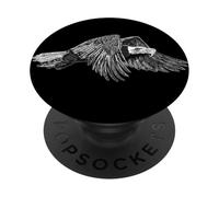 Aigle Volant, Chauve américain, Grands fauconniers, Oiseaux prédateurs, Rapaces PopSockets PopGrip Adhésif