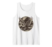 Aigle volant contre le ciel Débardeur