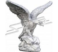 Aigle XXL oiseau de proie Statue Figure Sculpture Statues Figures Terrasse