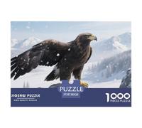 Aigle1000 Pièces PuzzleAnimaux Assorties, pour Adultes Et Enfants À Partir De 12 Ans Jeu D'Intelligence Difficile EtStimulant Paysagedes QuatreSaisons 38x26cm/1000pcs
