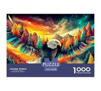 Aigleen vol Puzzle Adulte 1000 Pièces De Qualité Supérieure : Maîtrisez Le Défi du Puzzle Difficile - pour Un Large Panel Dès 14 Ans 52x38cm/1000pcs