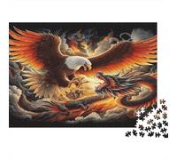 AiglePuzzle De 1000 Pièces pour Adultes Et Enfants Jeux Familiaux duelDécorations Intérieures Difficiles Idée De Cadeau Géniale38x26cm/1000pcs
