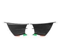 Aigler de carénage de Moto Kuuleyn, Spoiler latéral en Fibre de Carbone, 2pcs Motorcycle Side Spoiler Fairings Winglets for pour Ninja 400 250 Z900 Z1000 (Glossy Carbon Fiber Pattern)