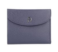 AIGNER Basics II Porte-monnaie en cuir 12 cm bleu