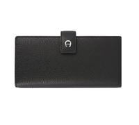 AIGNER Basics Porte-monnaie en cuir 19 cm noir