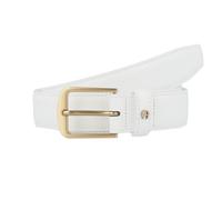 AIGNER Business Ceinture Cuir 80 cm blanc