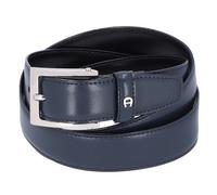 AIGNER Business Ceinture Cuir véritable 105 cm bleu