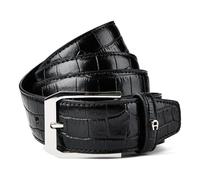 AIGNER Business Ceinture Cuir véritable 90 cm noir