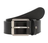 AIGNER Casual Ceinture Cuir véritable 90 cm noir