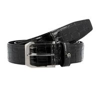 AIGNER Ceinture business en cuir 115 cm noir