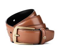 AIGNER Ceinture business en cuir 90 cm brun