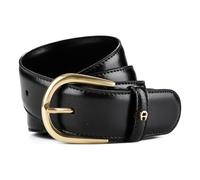 AIGNER Ceinture business en cuir 90 cm noir