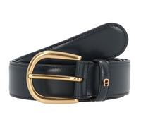 AIGNER Ceinture business en cuir 95 cm bleu