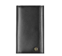 AIGNER Daily Basis Étui à clés en cuir 6 cm noir