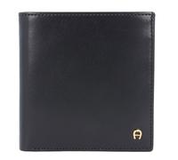 AIGNER Daily Basis Porte-monnaie en cuir 9,5 cm noir