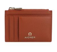 AIGNER Diadora Étui pour cartes de crédit Cuir 12 cm brun
