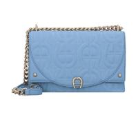 AIGNER Diadora Sac à bandoulière en cuir 25 cm bleu