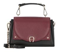 AIGNER Diadora sac à main en cuir 24 cm rouge