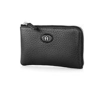 Aigner Étui ermeture éclair en cuir (0007 noir)
