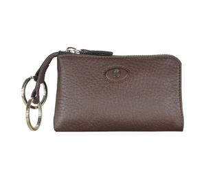 AIGNER Étui à clés en cuir Northern Light 11,5 cm brun