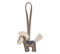 AIGNER Fashion Pendentif de sac en cuir 11 cm brun