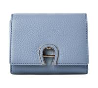 AIGNER Fashion Porte-monnaie Protection RFID Cuir véritable 12.5 cm gris