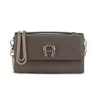 AIGNER Fashion Portefeuille d'embrayage Cuir 19 cm gris