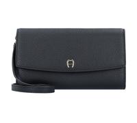 AIGNER Fashion Portefeuille d'embrayage Cuir véritable 12.5 cm noir