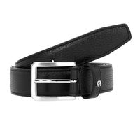 AIGNER Luca Ceinture Cuir véritable 80 cm noir