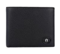 AIGNER Northern Light Porte-monnaie en cuir 12 cm noir