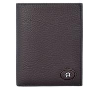 AIGNER Northern Light Porte-monnaie en cuir 9,5 cm brun