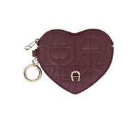 Aigner Pendentif de sac Diadora Étui en forme de cœur, port rouge