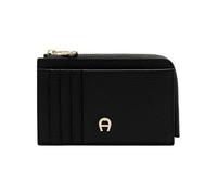 AIGNER Delia Étui pour cartes de crédit Cuir véritable 12 cm noir