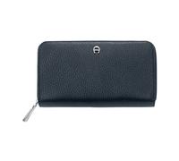 AIGNER Basics Porte-monnaie en cuir 19 cm bleu