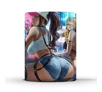 Aigori Anime Bikini Mug de beauté sexy sensible à la chaleur changeant de couleur, cadeau insolite pour homme et femme, Halloween, Noël, anniversaire, mère, père, ami (1 pièce)
