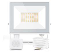 Aigostar 30W Projecteur LED Détecteur de Mouvement,2700LM Ultra Mince Spot LED Extérieur Avec Détecteur,Lumière de Sécurité Etanche IP65 pour Jardin,Patio,Cour,Allée,Blanche Naturelle 4000K